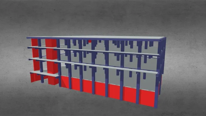 Gülsan Fabrikası performans analizi 3B model önizlemesi
